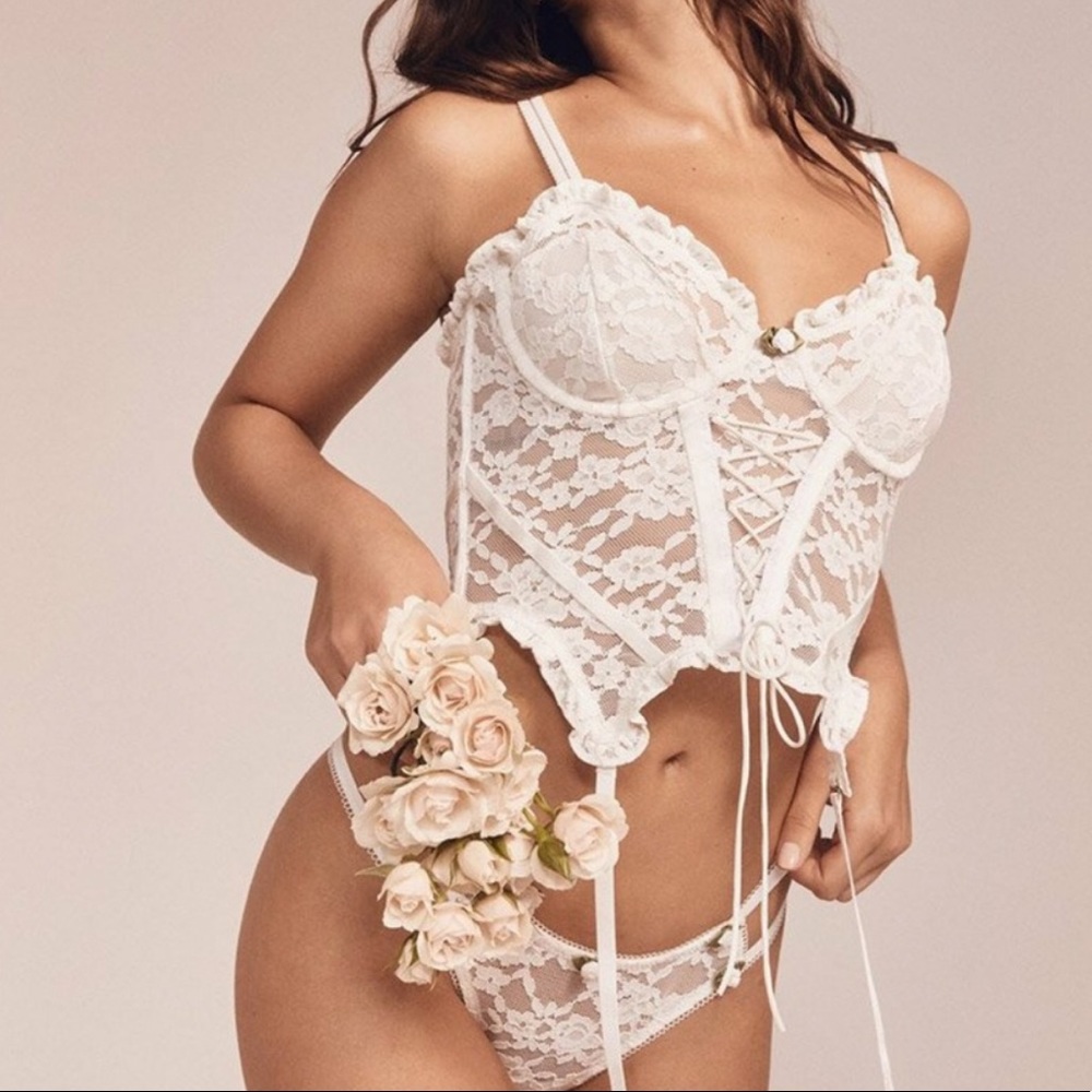 For Love & Lemons Lou Lace Bustier